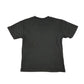Next t-shirt 5-6 years khaki plain crewneck with text centred logo cotton