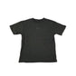 Next t-shirt 5-6 years khaki plain crewneck with text centred logo cotton