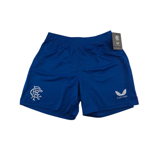 Castore Rangers FC Womens Away Shorts - Lapis Blue