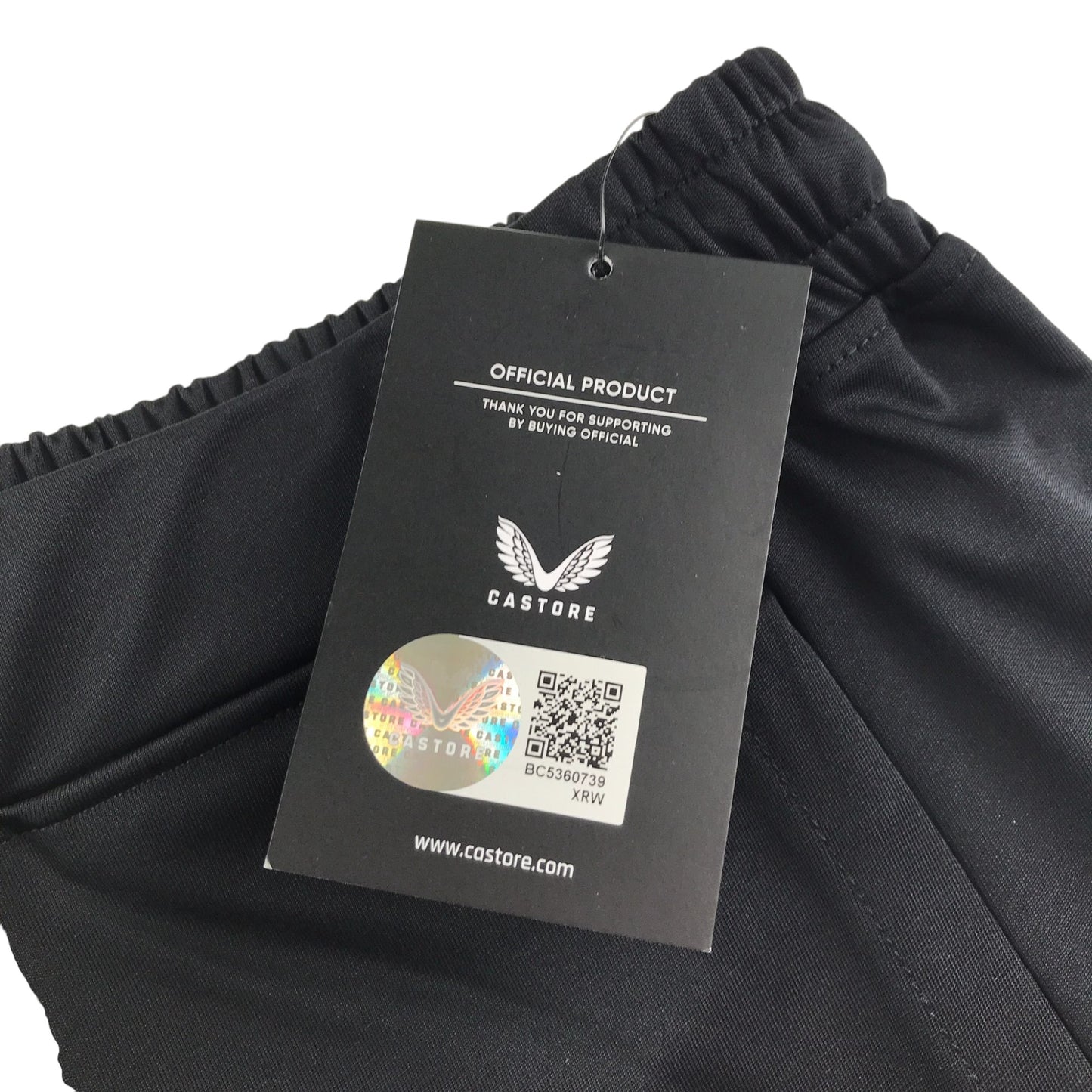 Castore Rangers FC Pro Coaches Training Pant with Zip Pockets - Black