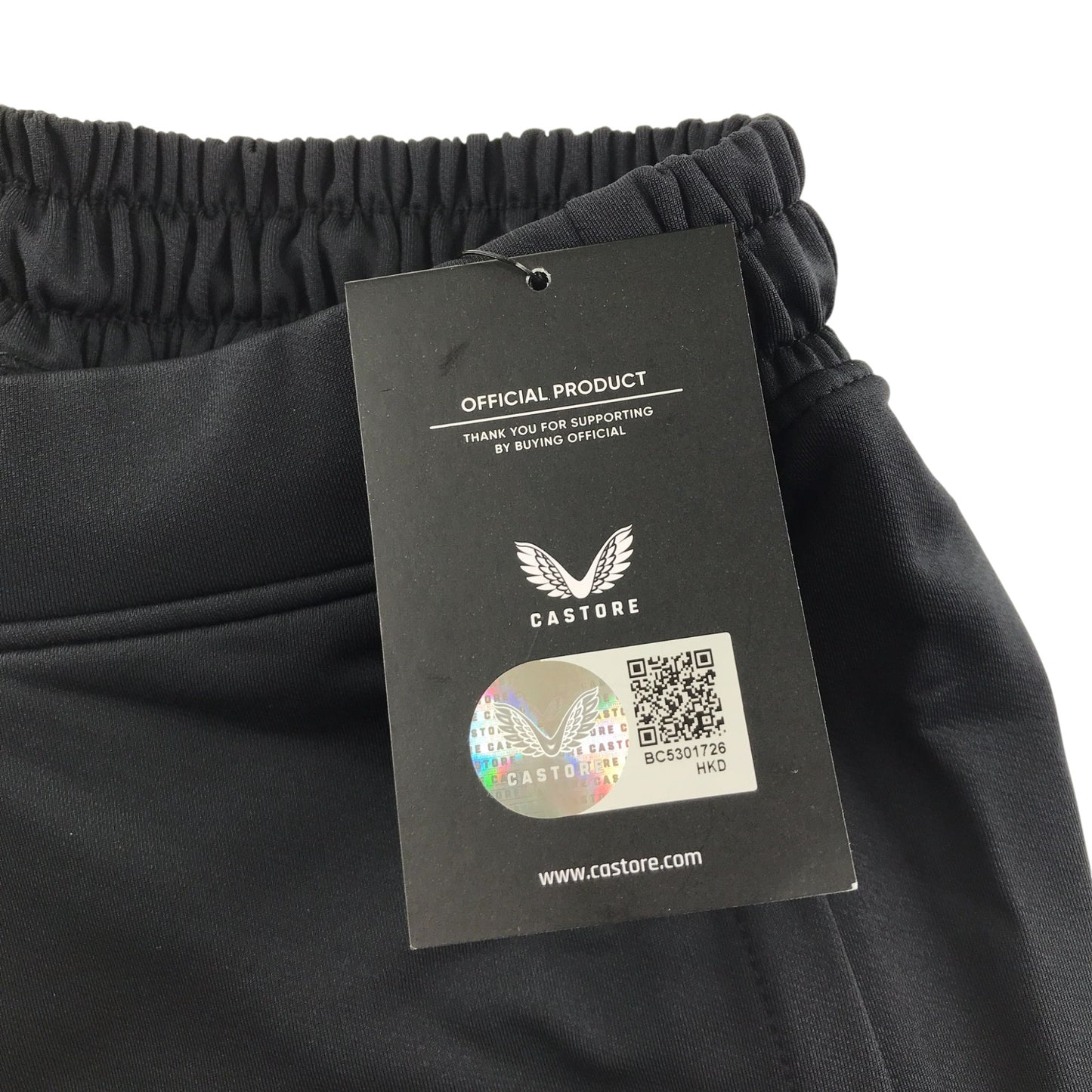 Castore Rangers FC Pro Coaches Training Pant with Zip Pockets - Black