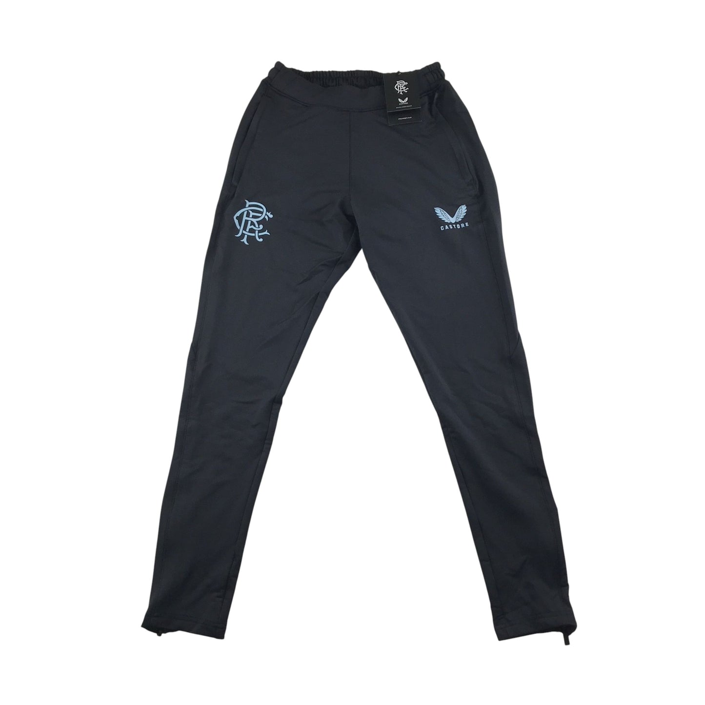Castore Rangers FC Pro Coaches Training Pant with Zip Pockets - Black