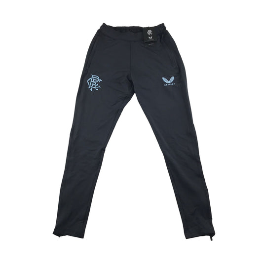 Castore Rangers FC Pro Coaches Training Pant with Zip Pockets - Black
