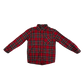 Tu Shirt 7-8 Years Red Tartan Check Long Sleeve Cotton