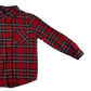Tu Shirt 7-8 Years Red Tartan Check Long Sleeve Cotton