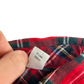 Tu Shirt 7-8 Years Red Tartan Check Long Sleeve Cotton