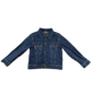 Lands End Denim Jacket 7-8 Years Blue Cotton
