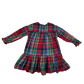 Nutmeg Dress 5-6 Years Multicolour Tartan Check Cotton