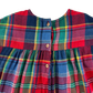 Nutmeg Dress 5-6 Years Multicolour Tartan Check Cotton