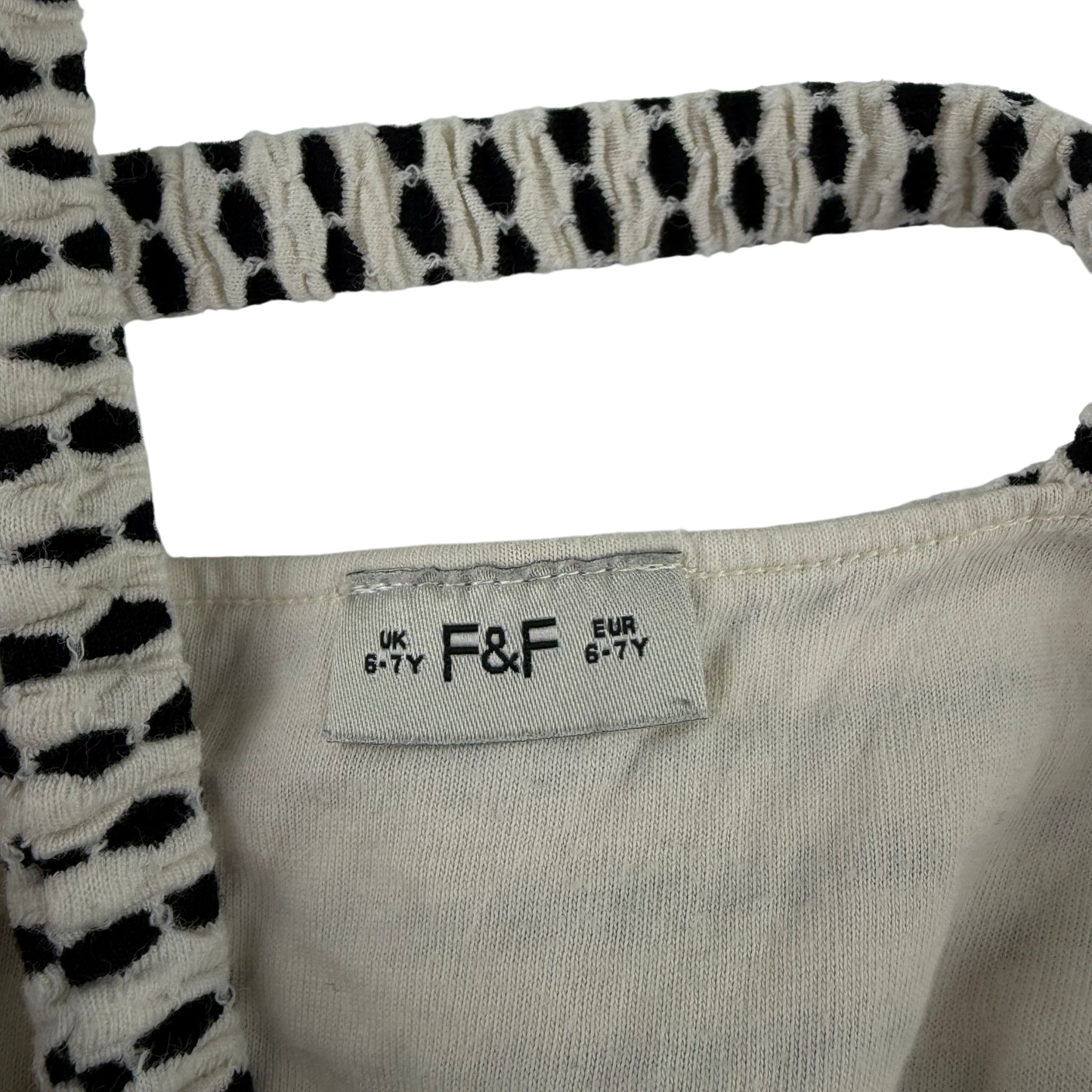 F&F 6-7 years cream dress