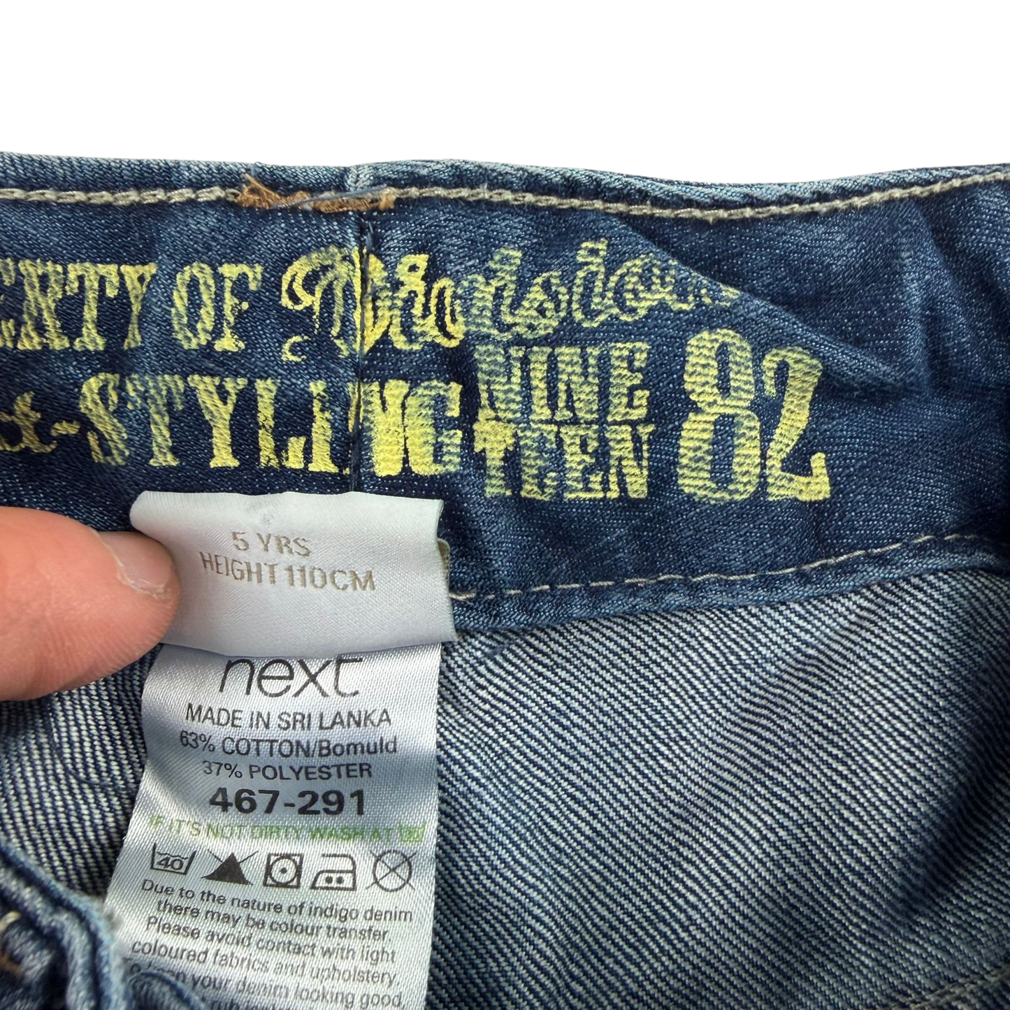 Denim 5 years blue shorts bundle