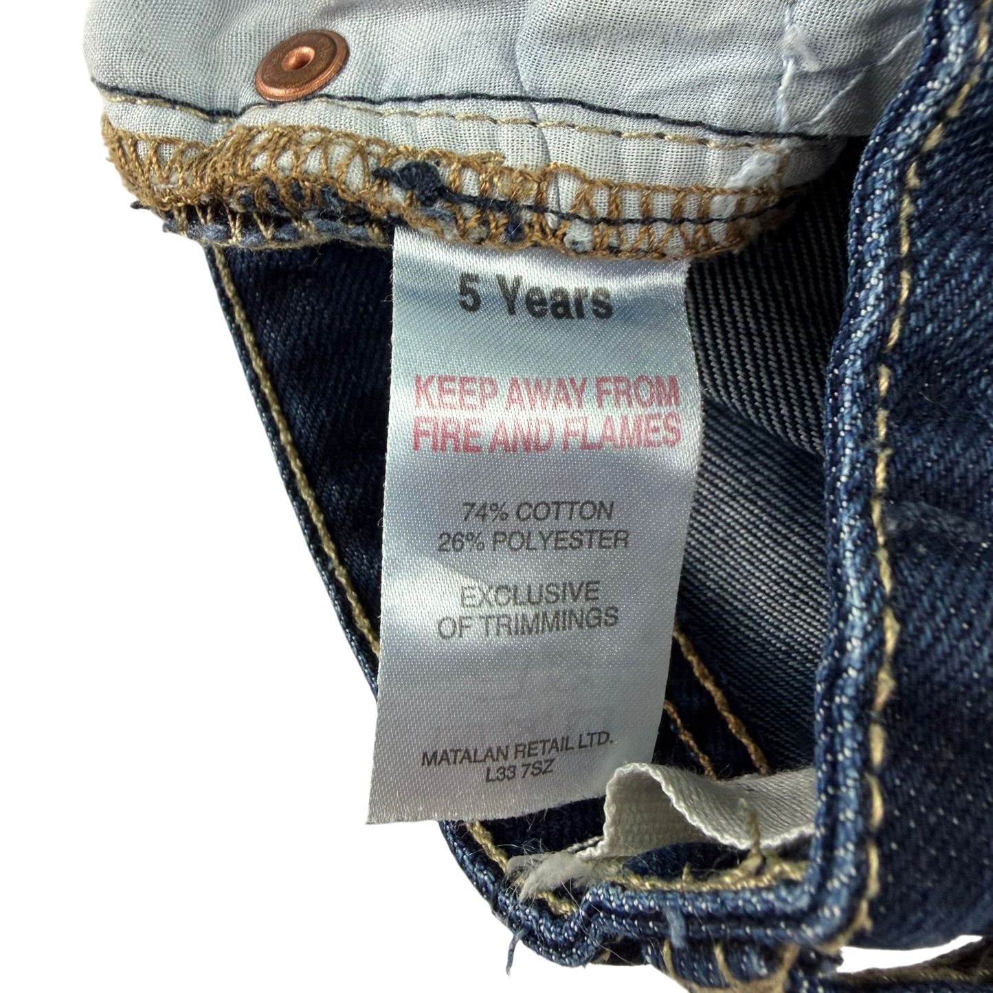 Denim 5 years blue shorts bundle