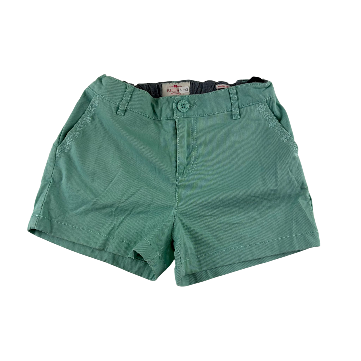 12-13 years green lilac shorts bundle