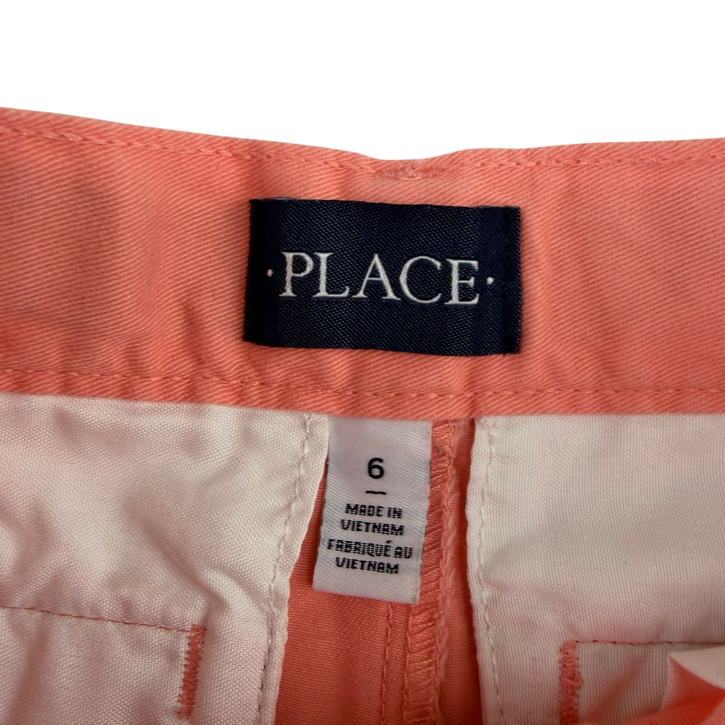 5-6 years orange check shorts bundle