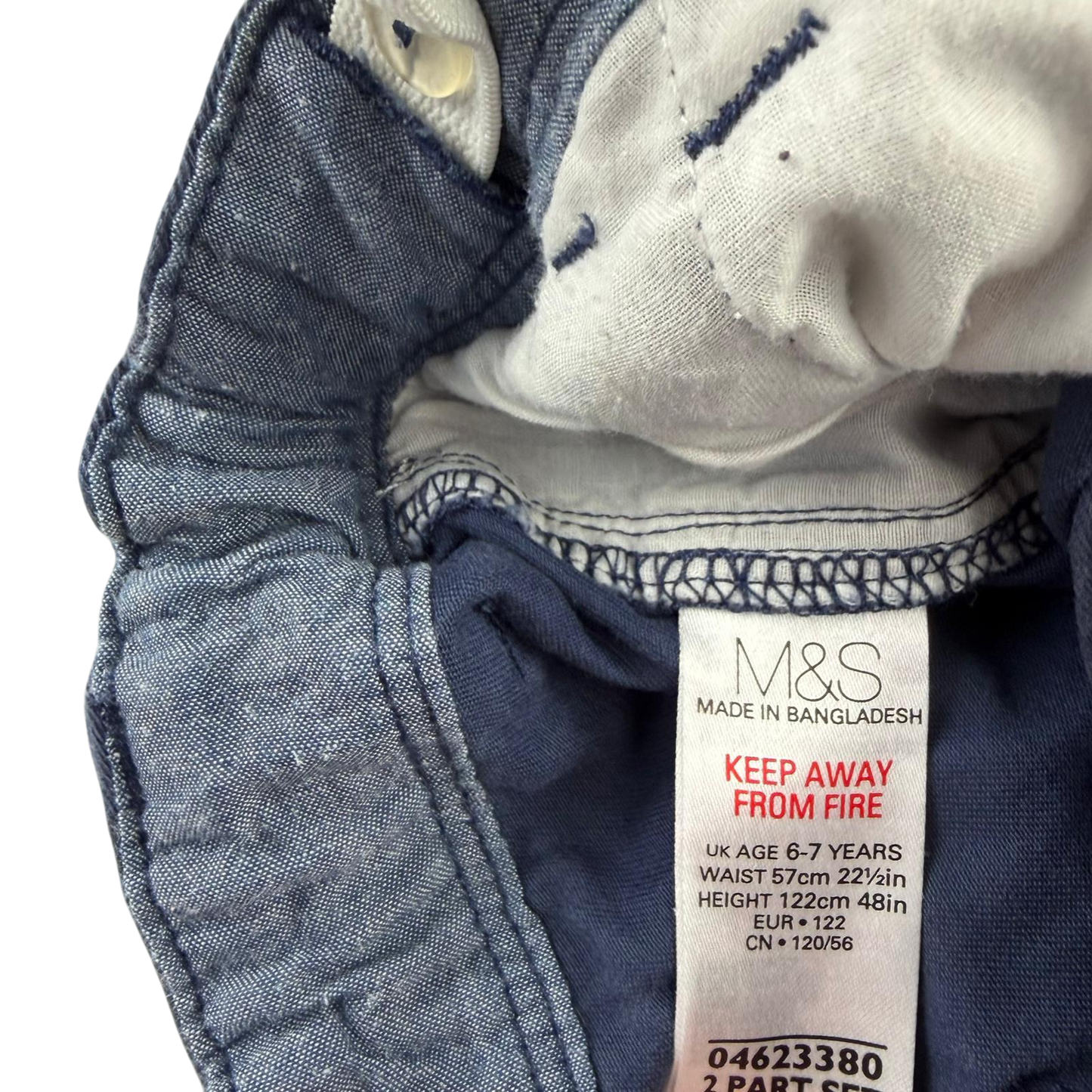 6-7 years navy brown shorts bundle