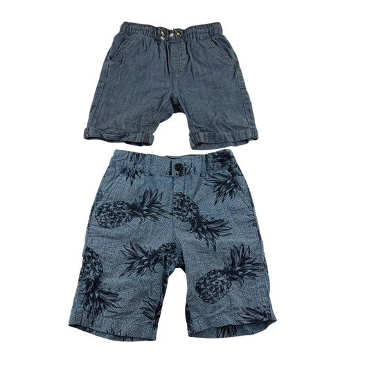 5-6 years blue shorts bundle