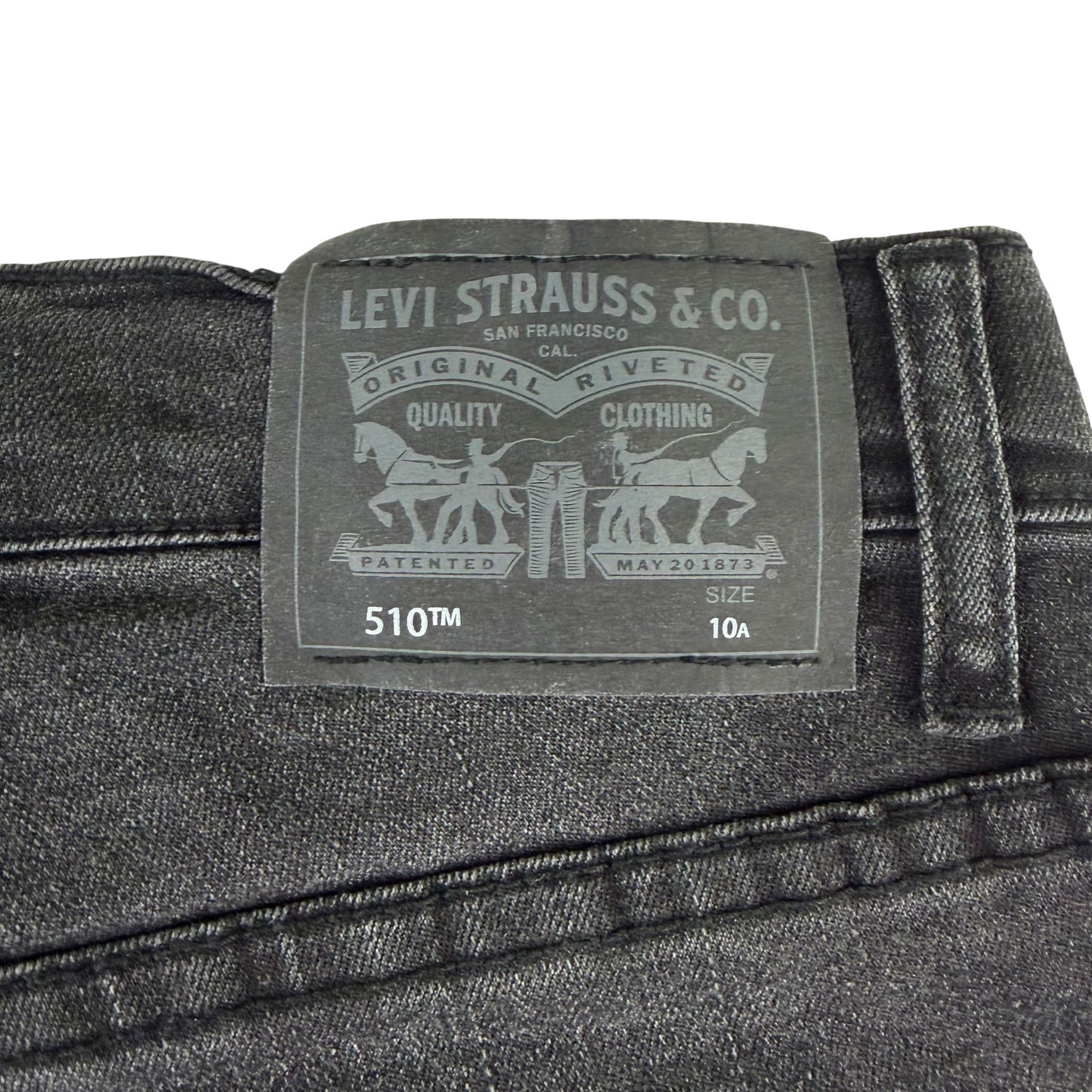 Levi's 10 years black jeans