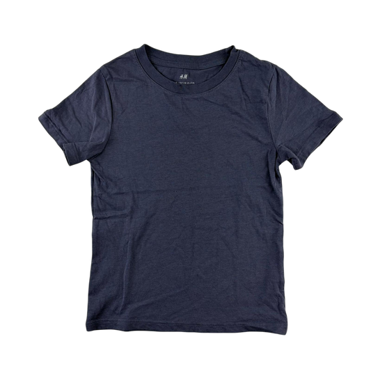 H&M 4-6 years blue t-shirt