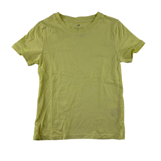 H&M 4-6 years yellow t-shirt