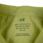 H&M 4-6 years yellow t-shirt