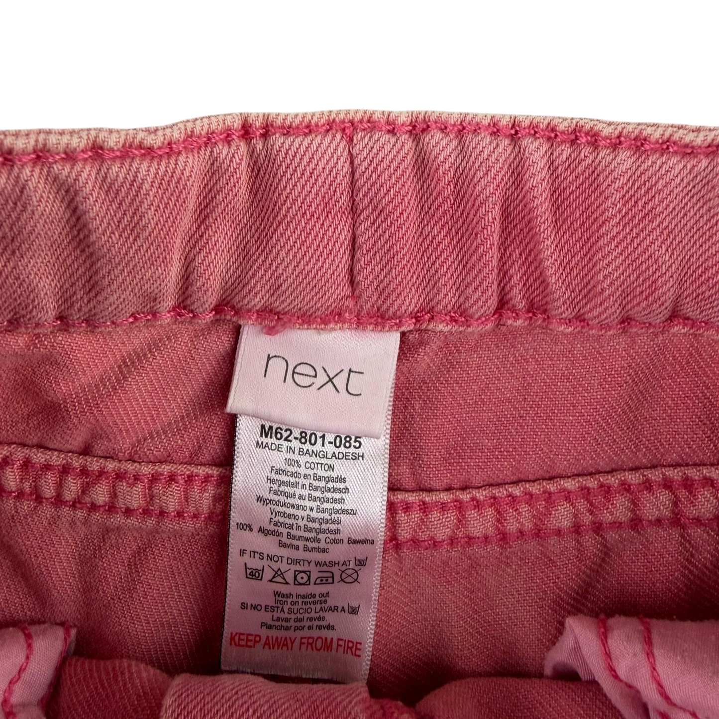Next 6 years pink shorts