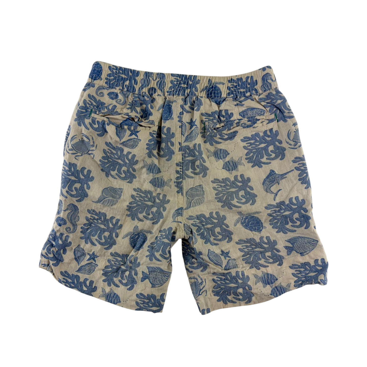 Boden 6 years cream shorts