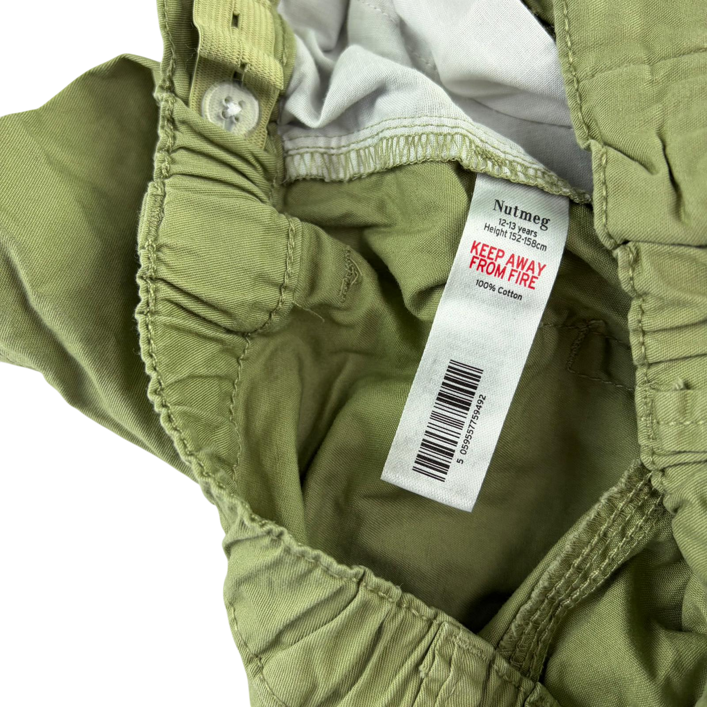 12-13 years green grey shorts bundle