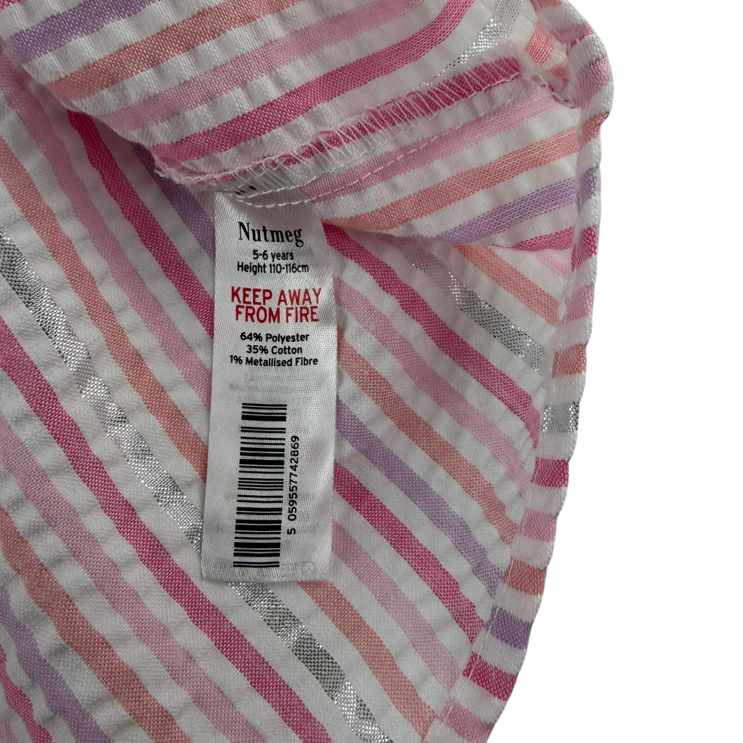 Nutmeg 5-6 years pink dress