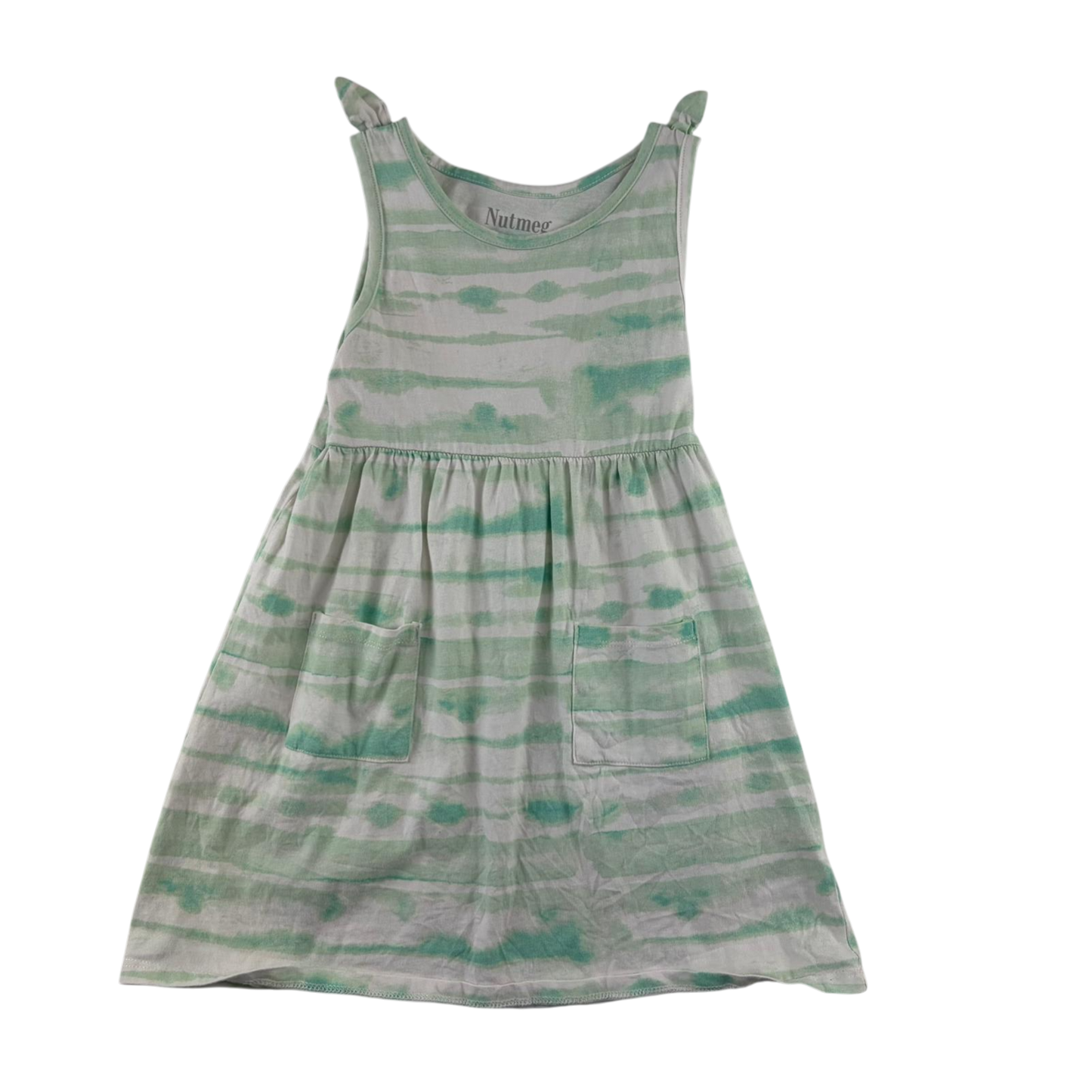 Nutmeg 5-6 years green dress