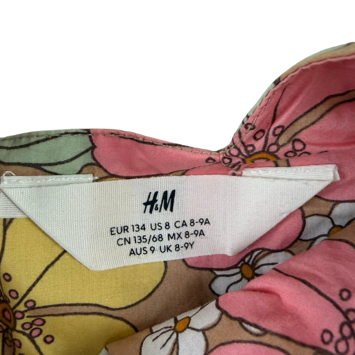 H&M 8-9 years multicolour dress