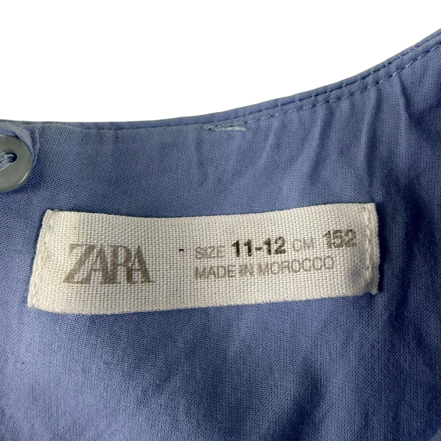 Zara 11-12 years blue dress