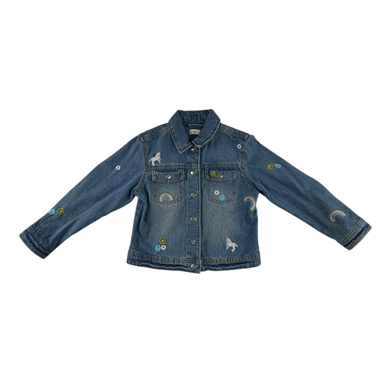 F&F 6-7 years blue denim jacket