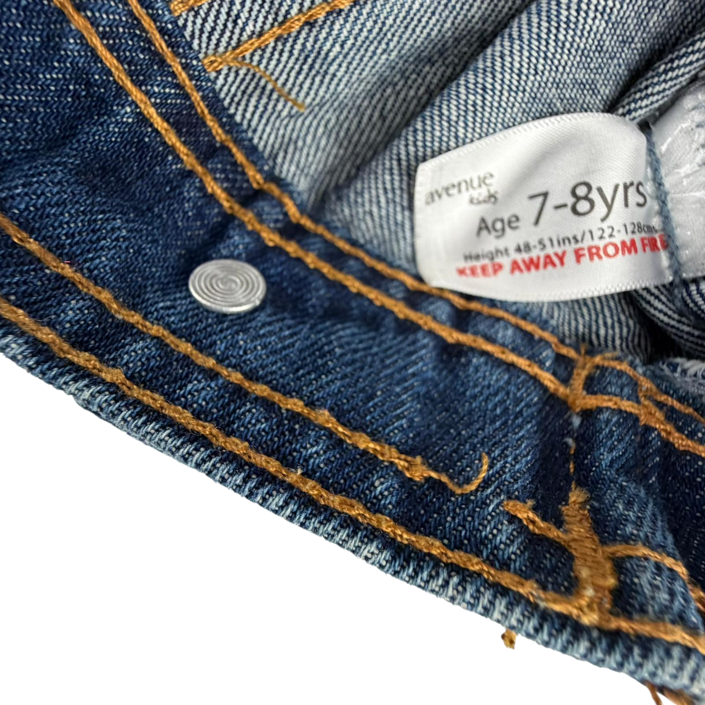 Avenue Kids 7-8 years blue denim jacket