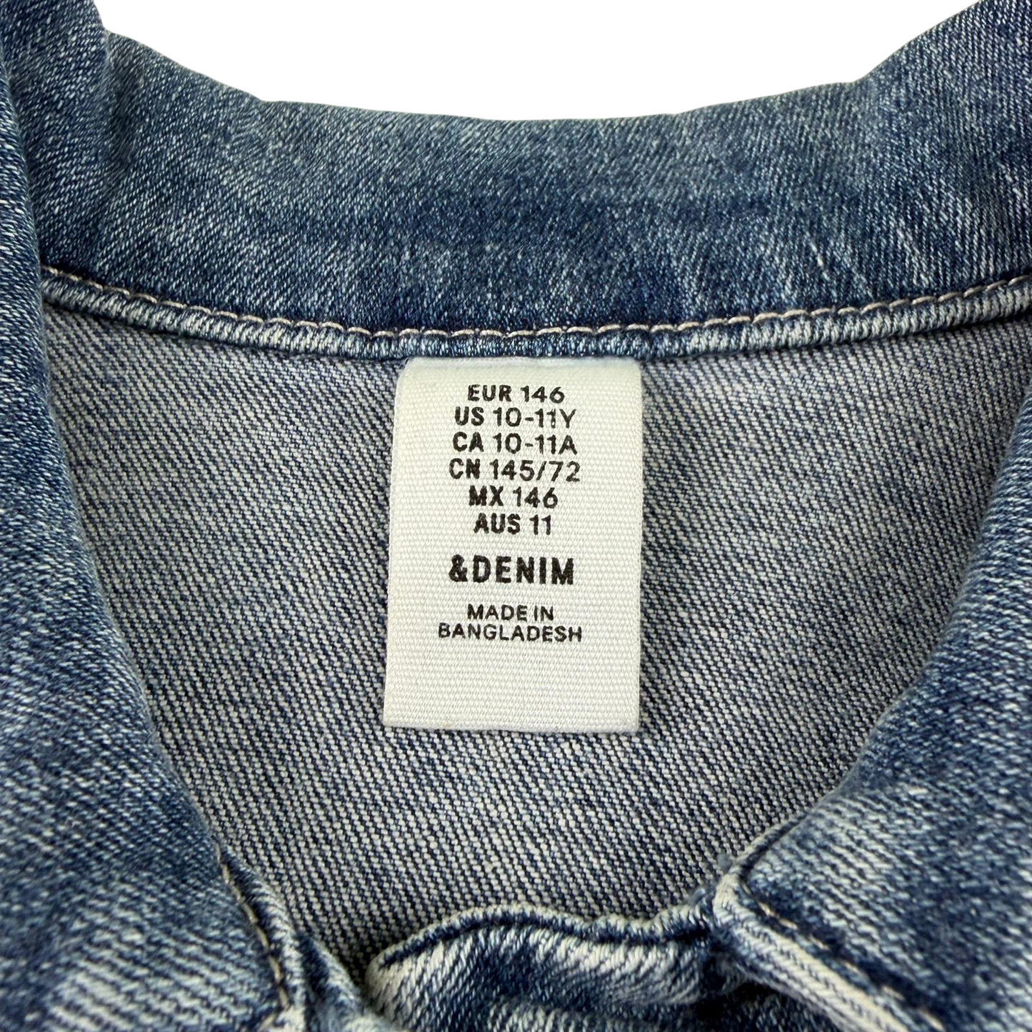 H&M 10-11 years blue denim jacket