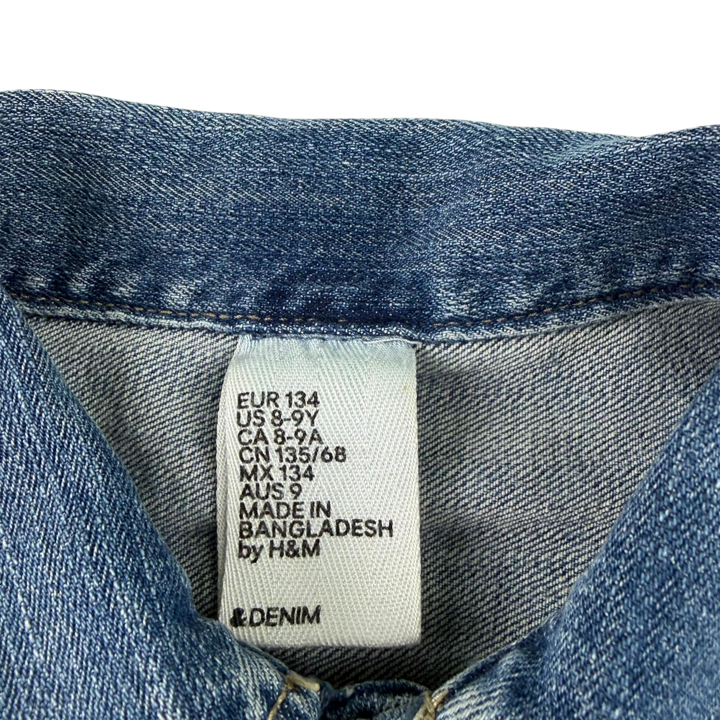 H&M 8-9 years blue denim jacket