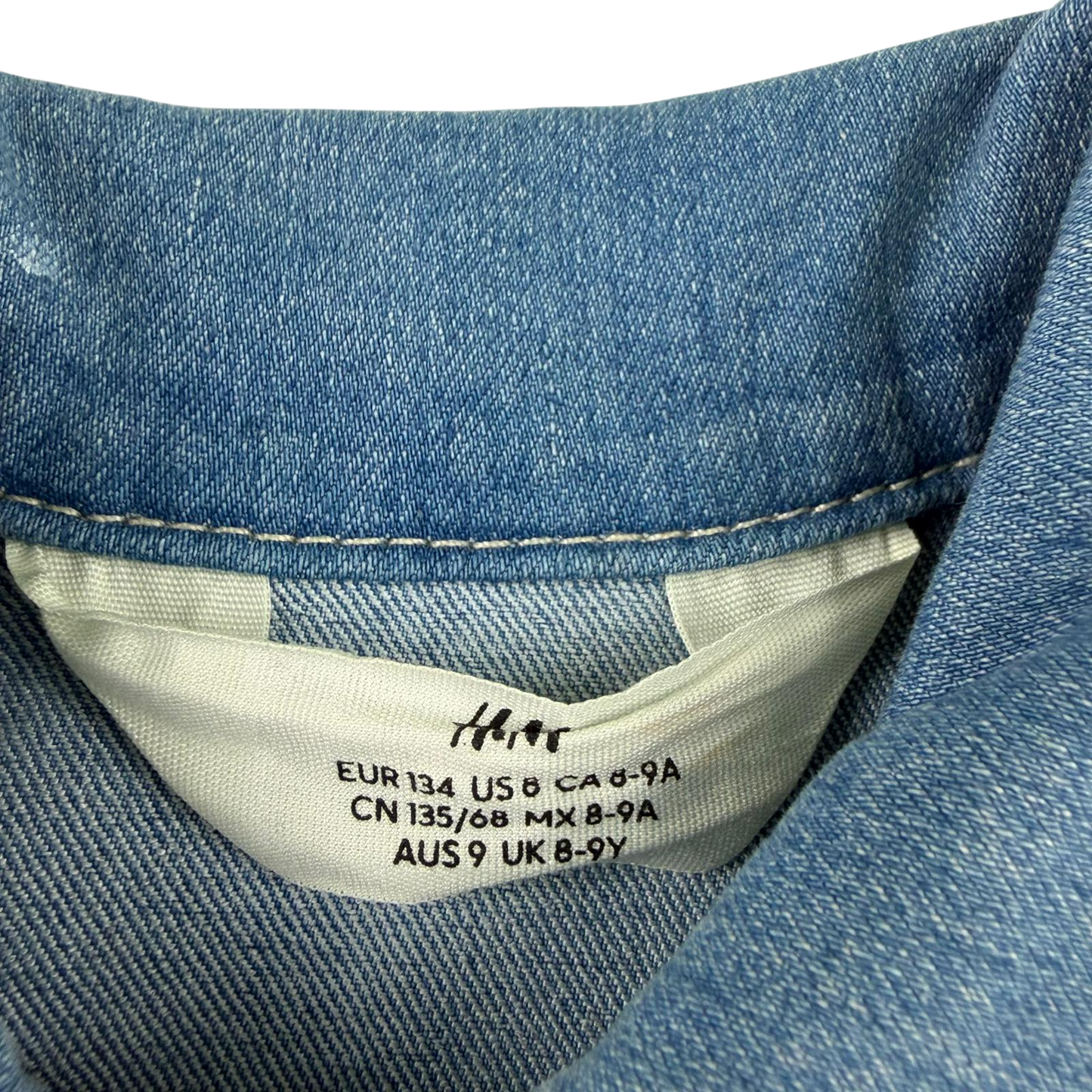 H&M 8-9 years blue denim jacket