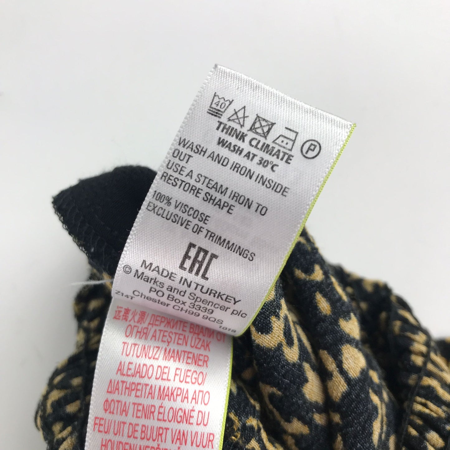 M&S 9-10 years animal print jumpsuit