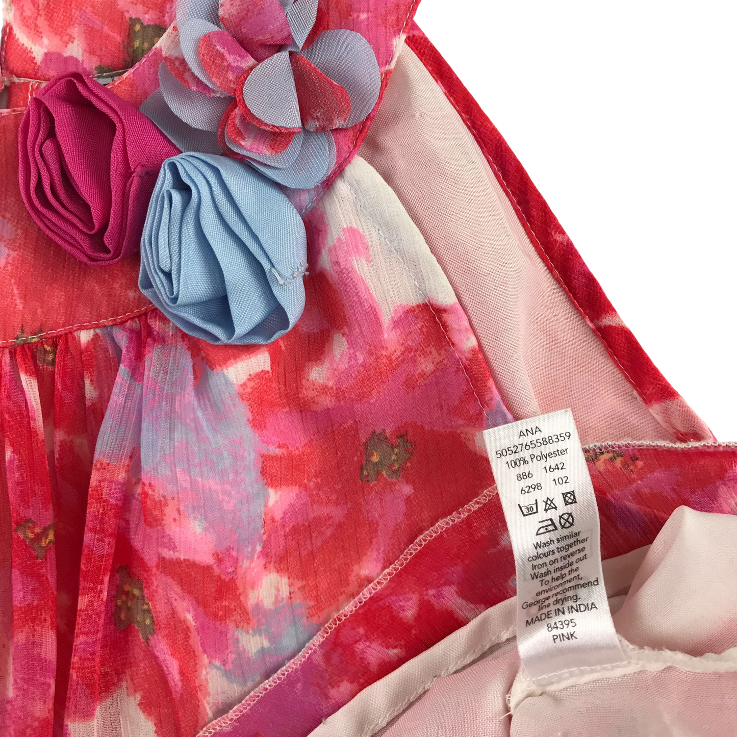 George 9-10 years pink dress