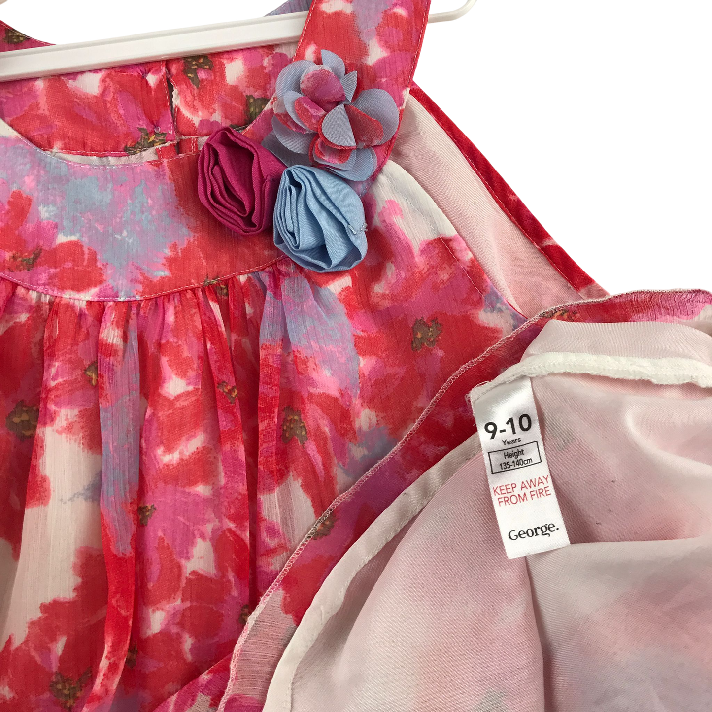 George 9-10 years pink dress