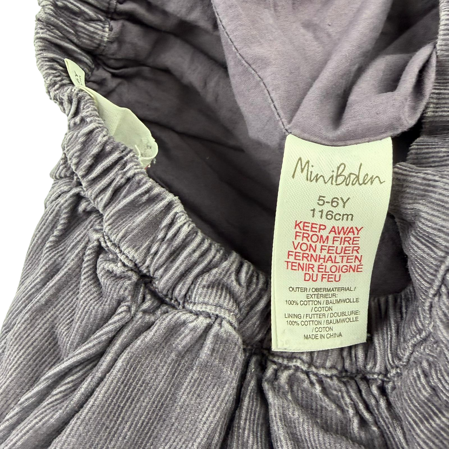 Boden 5-6 years purple skirt