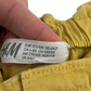 H&M 6-8 years yellow skirt