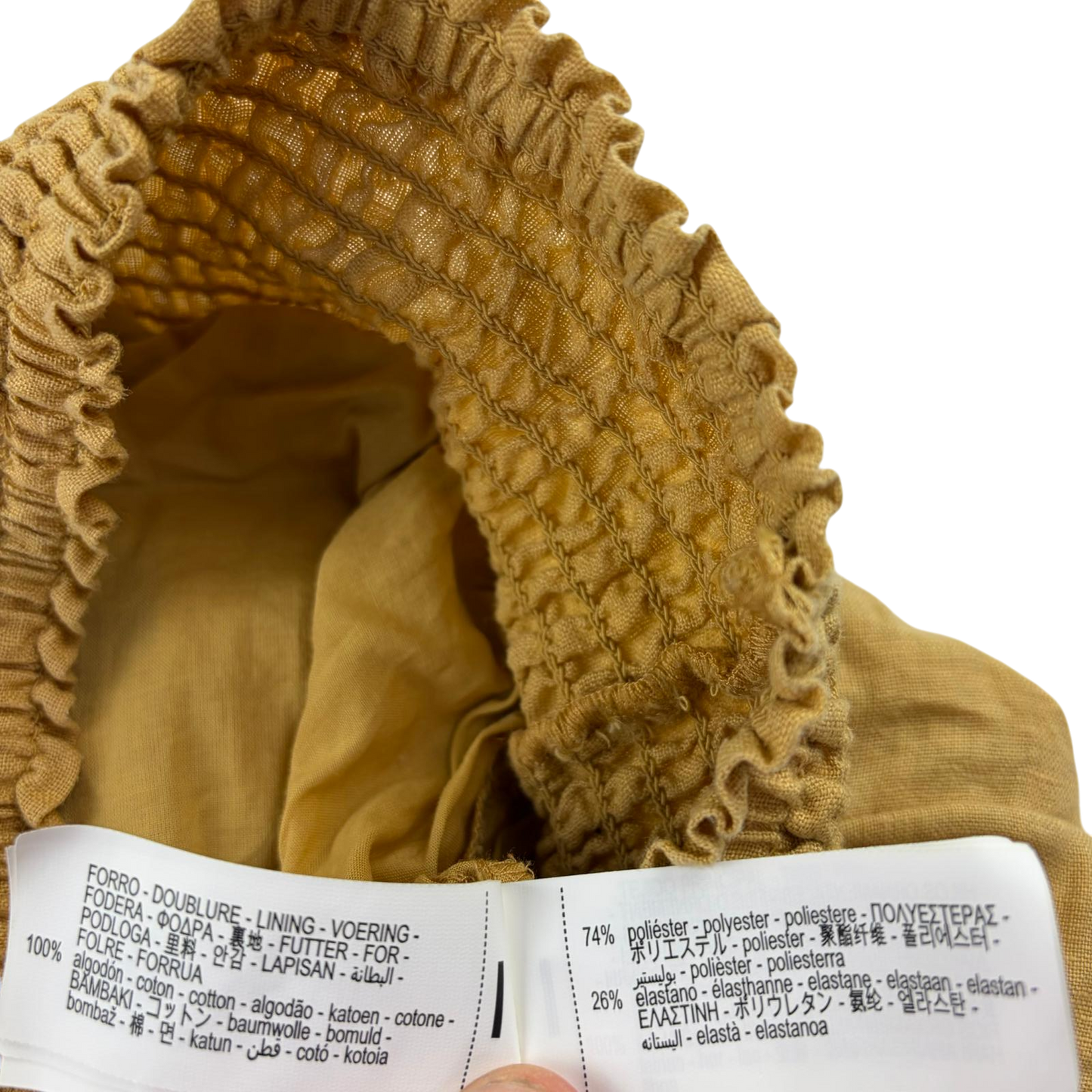 Zara 13-14 years yellow skirt