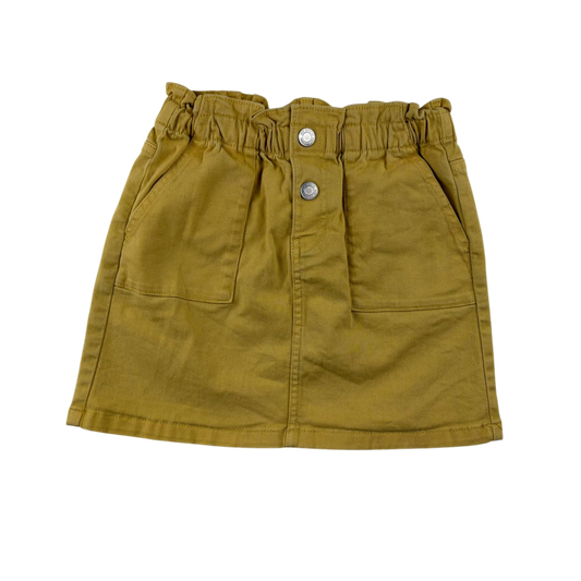 H&M 6-8 years yellow skirt