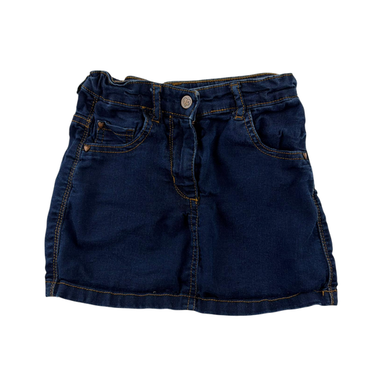 M&S 5-6 years blue skirt