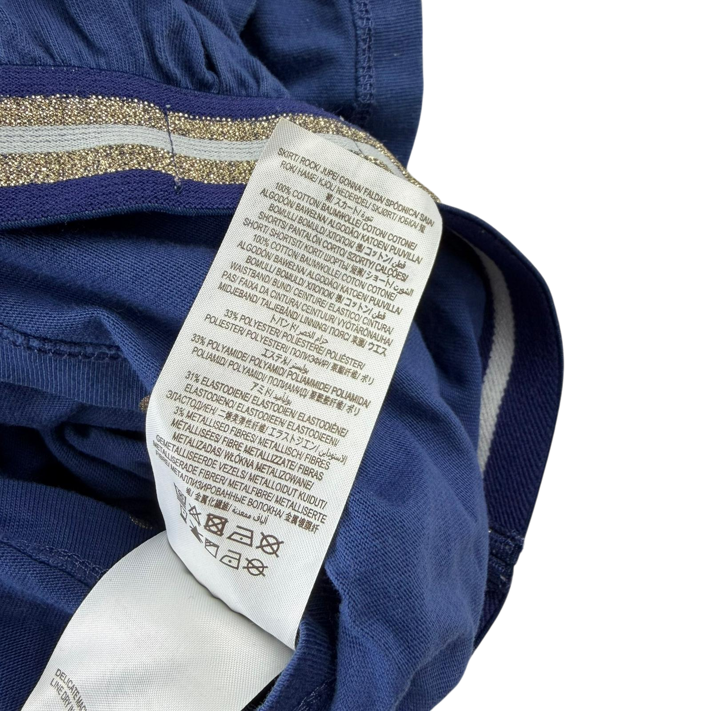 Boden 5-6 years blue skirt