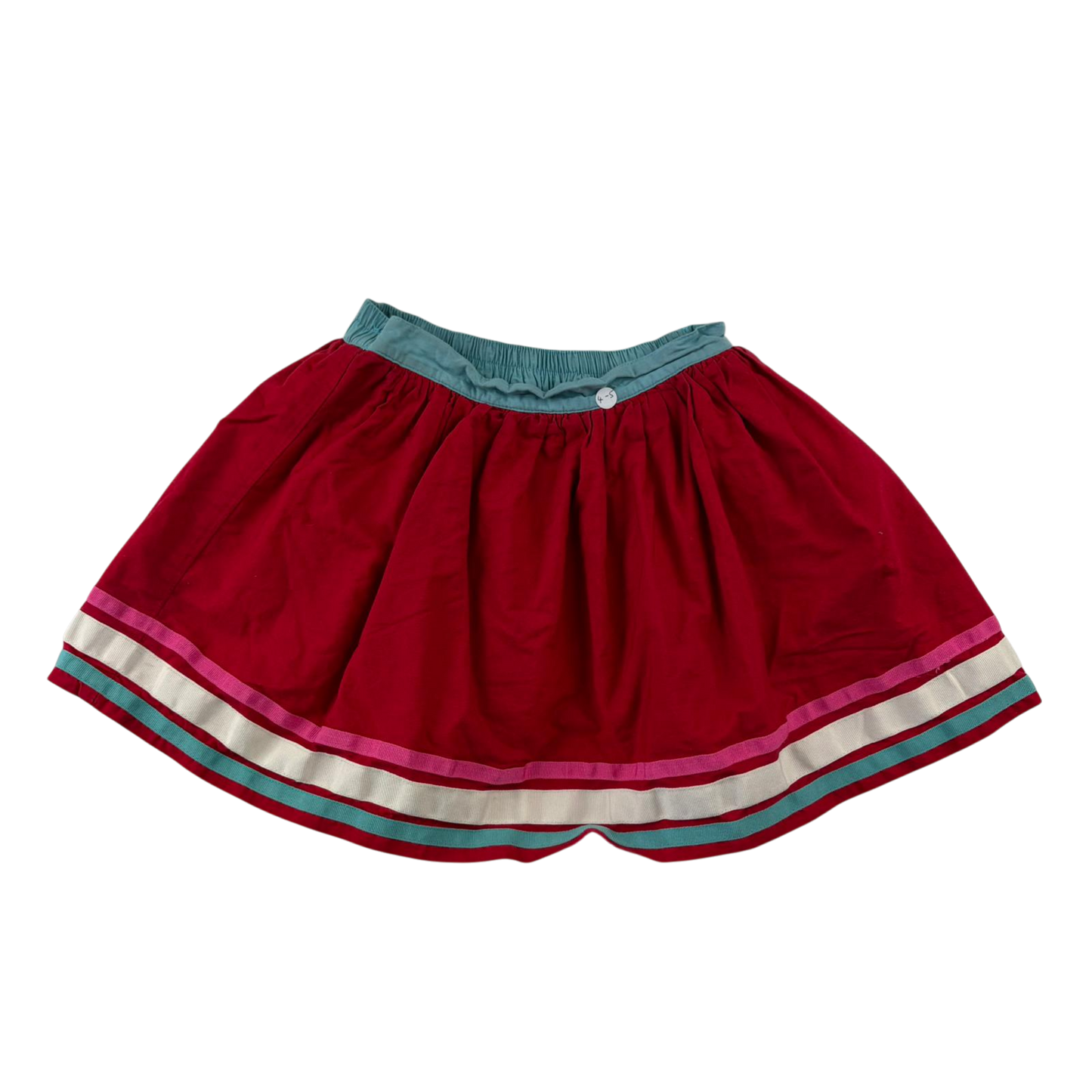 Little Bird 4-5 years red skirt