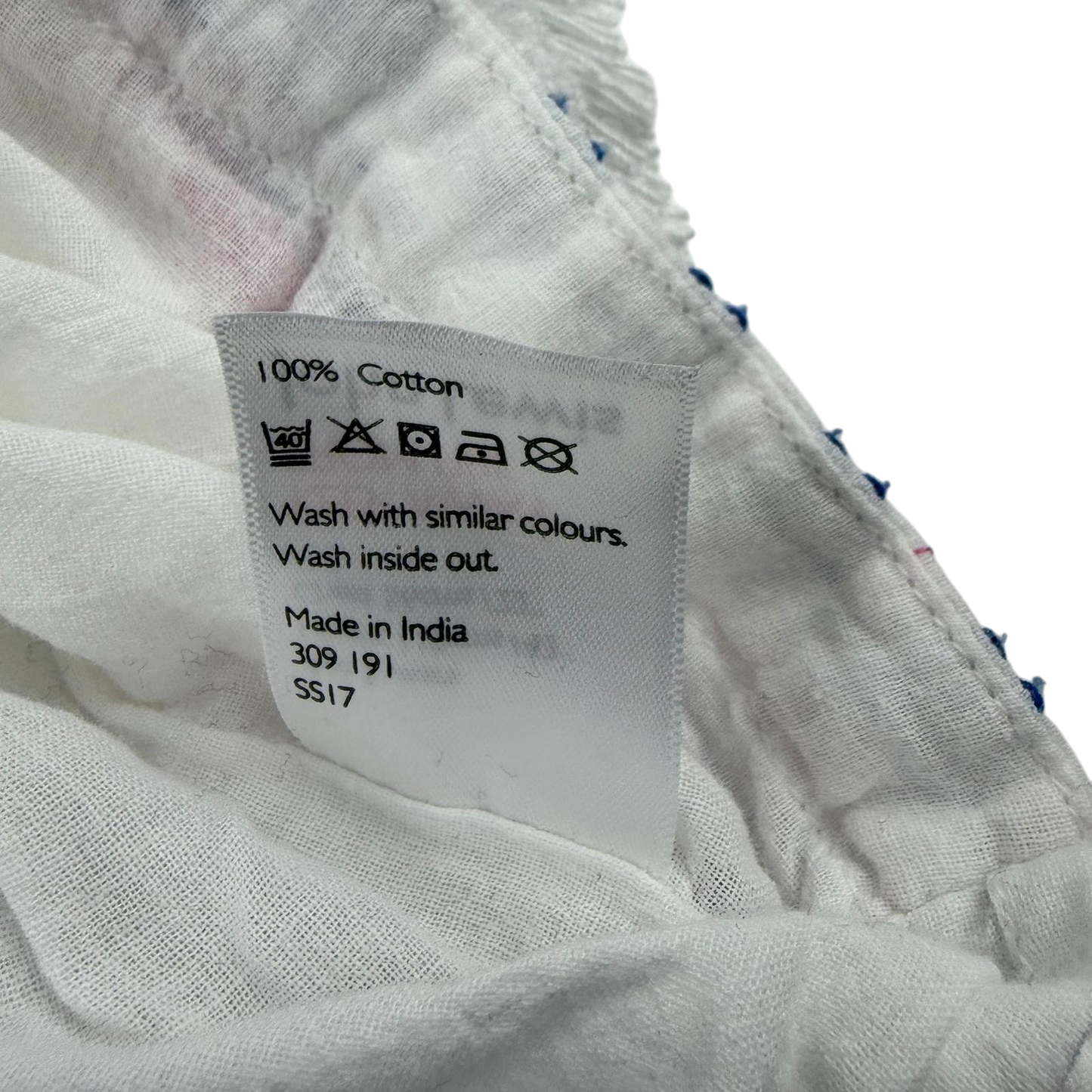 John Lewis 5 years white blouse