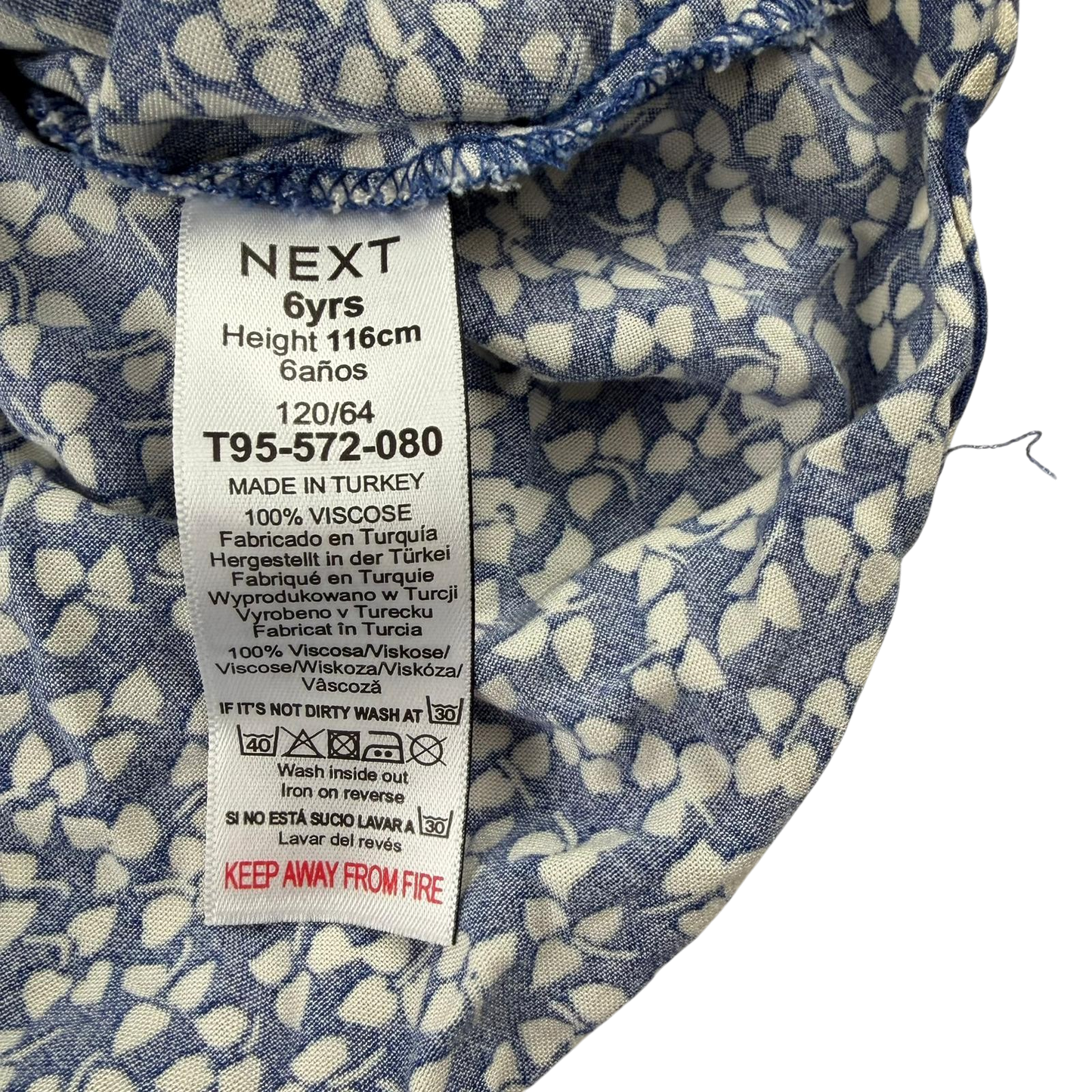 Next 6 years blue blouse