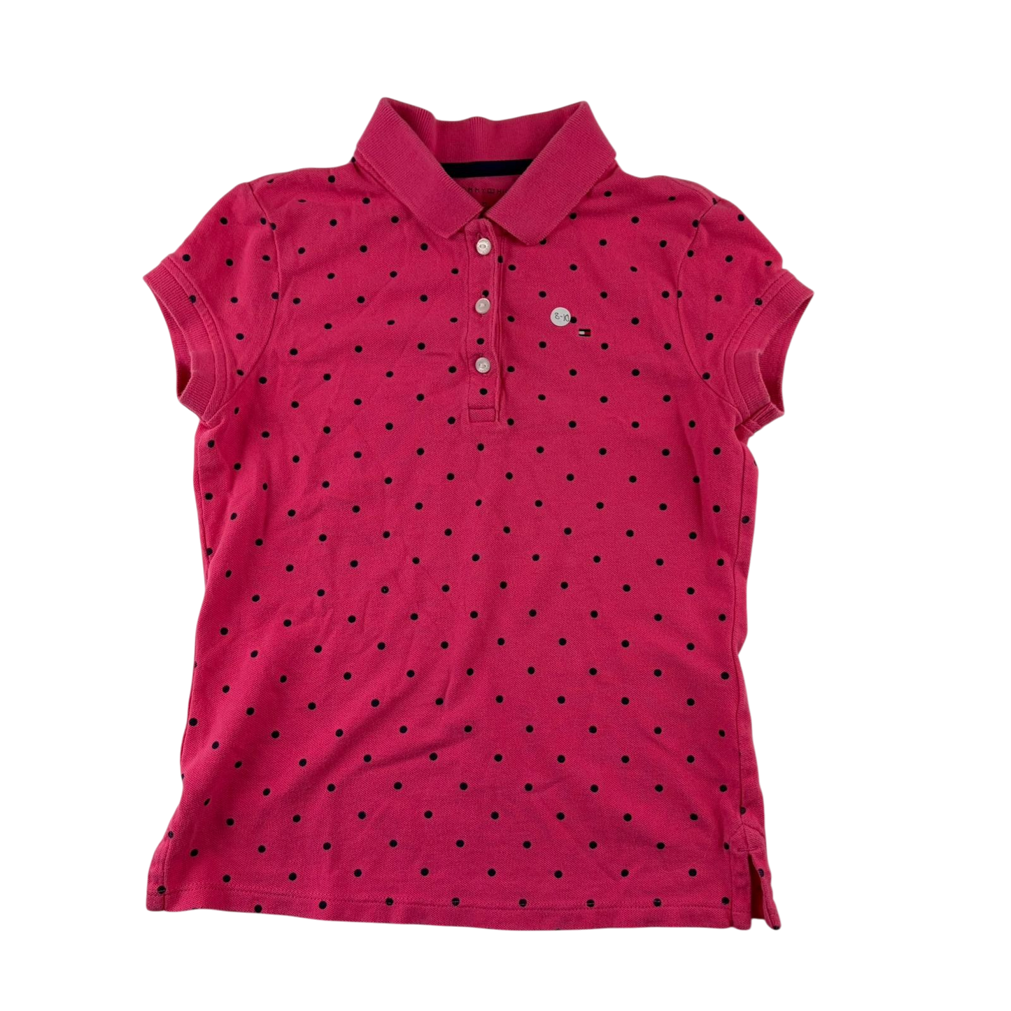 Tommy Hilfiger 8-10 years pink polo shirt