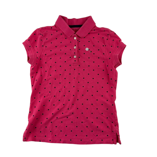 Tommy Hilfiger 8-10 years pink polo shirt